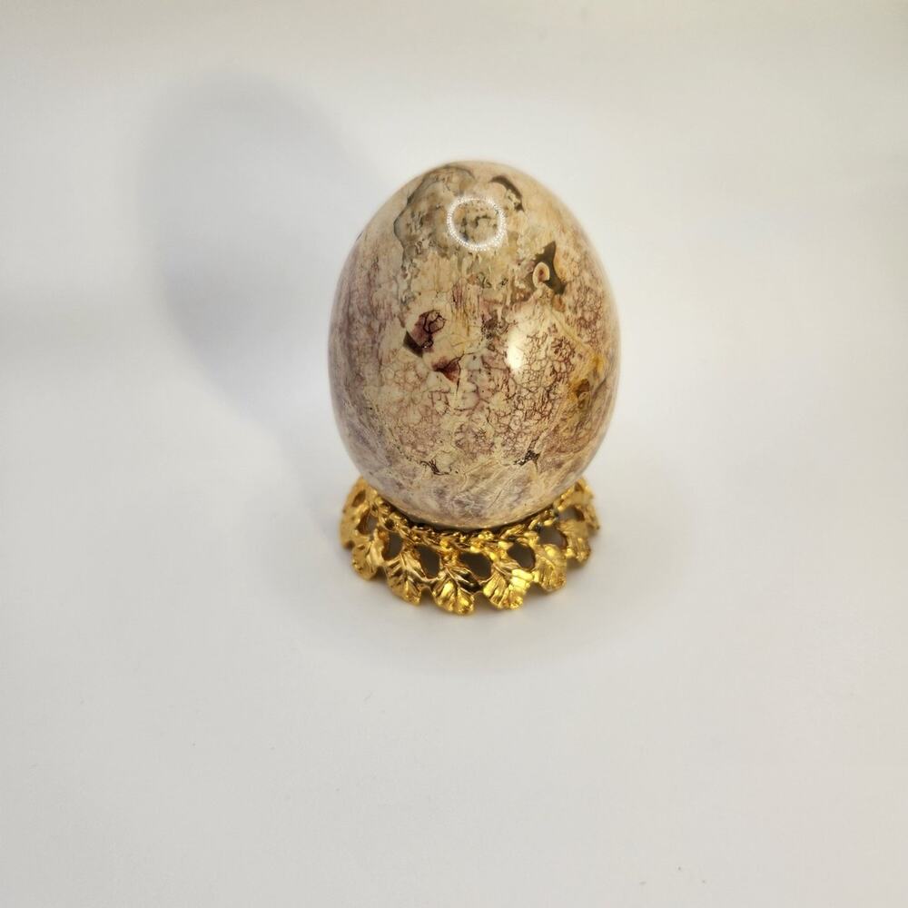 Marble egg & stand